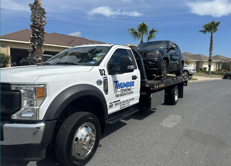 Flatbed truck