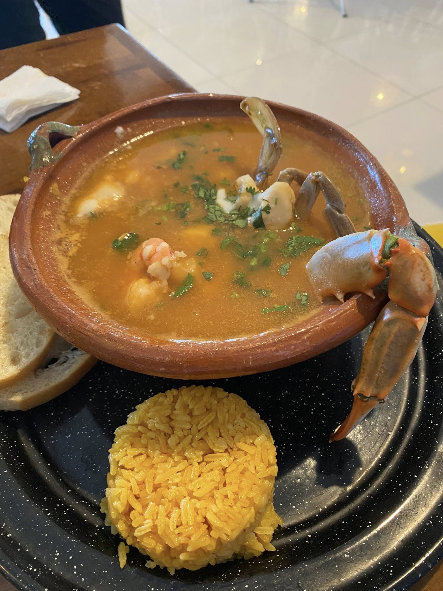 Caldo de Mariscos Mazarrey